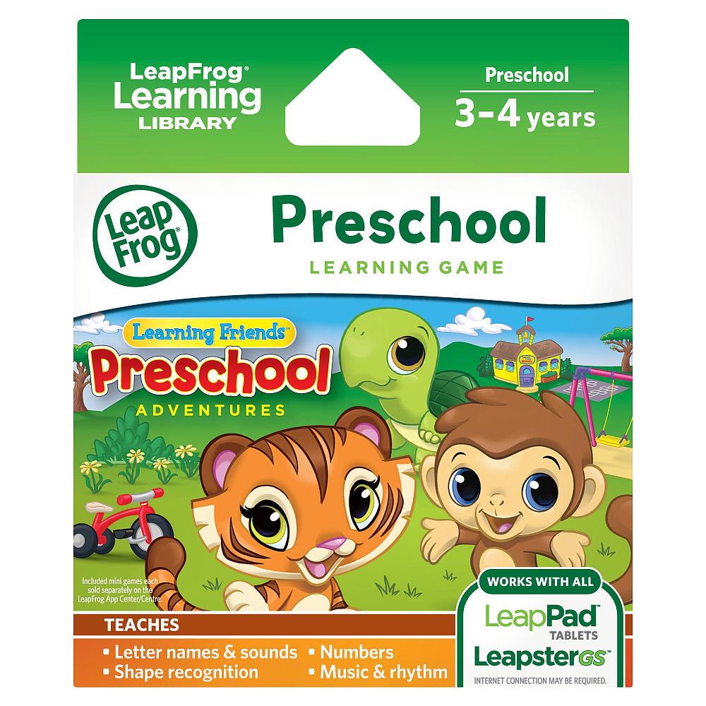 LeapFrog Learning Friends: Preschool Adventures Learning Game for LeapPad