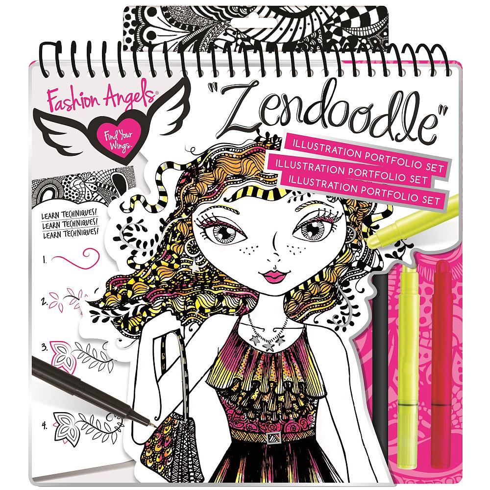 Fashion Angels Zendoodle Illustration Portfolio