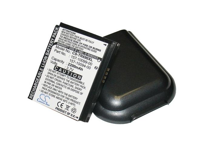 2200mAh Battery For Palm Treo 690, Treo 500, Treo 500V Extended with cover