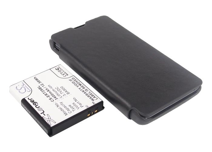 3400mAh Battery For SONY ERICSSON Xperia LT29i Extended With Black Flip Cover