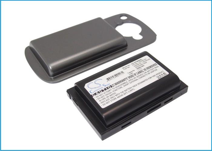 2400mAh Battery For Vodafone v1605, 1605 VPA Compact III Extended with cover