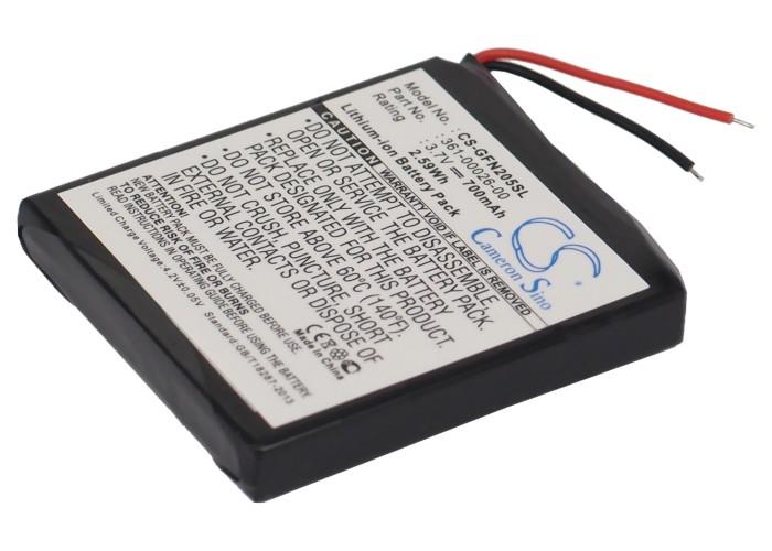 VinTrons 700mAh Battery For GARMIN forerunner 205, forerunner 305