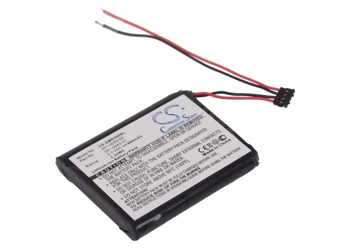 VinTrons 600mAh Battery For GARMIN Edge 500, Edge 205, Edge 510, Edge 200