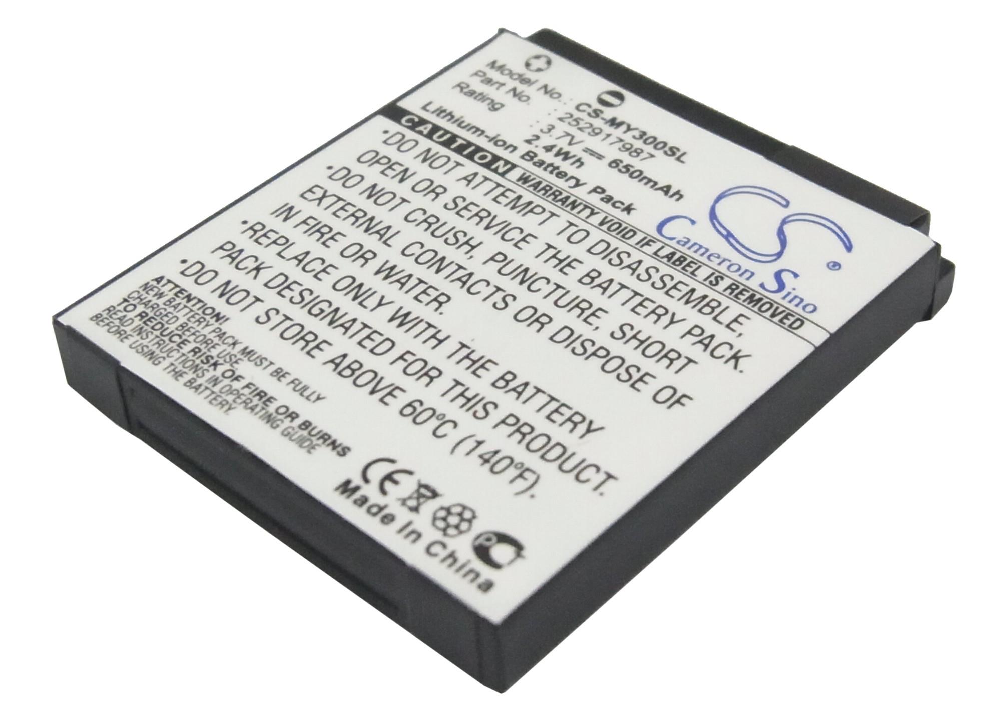 VinTrons Replacement Battery 650mAh/2.4Wh For SAGEM MY200, MY 200, MY200c, MY202, MY 202, MY202c, MY 202C, MY213x, MY 213x, MY300