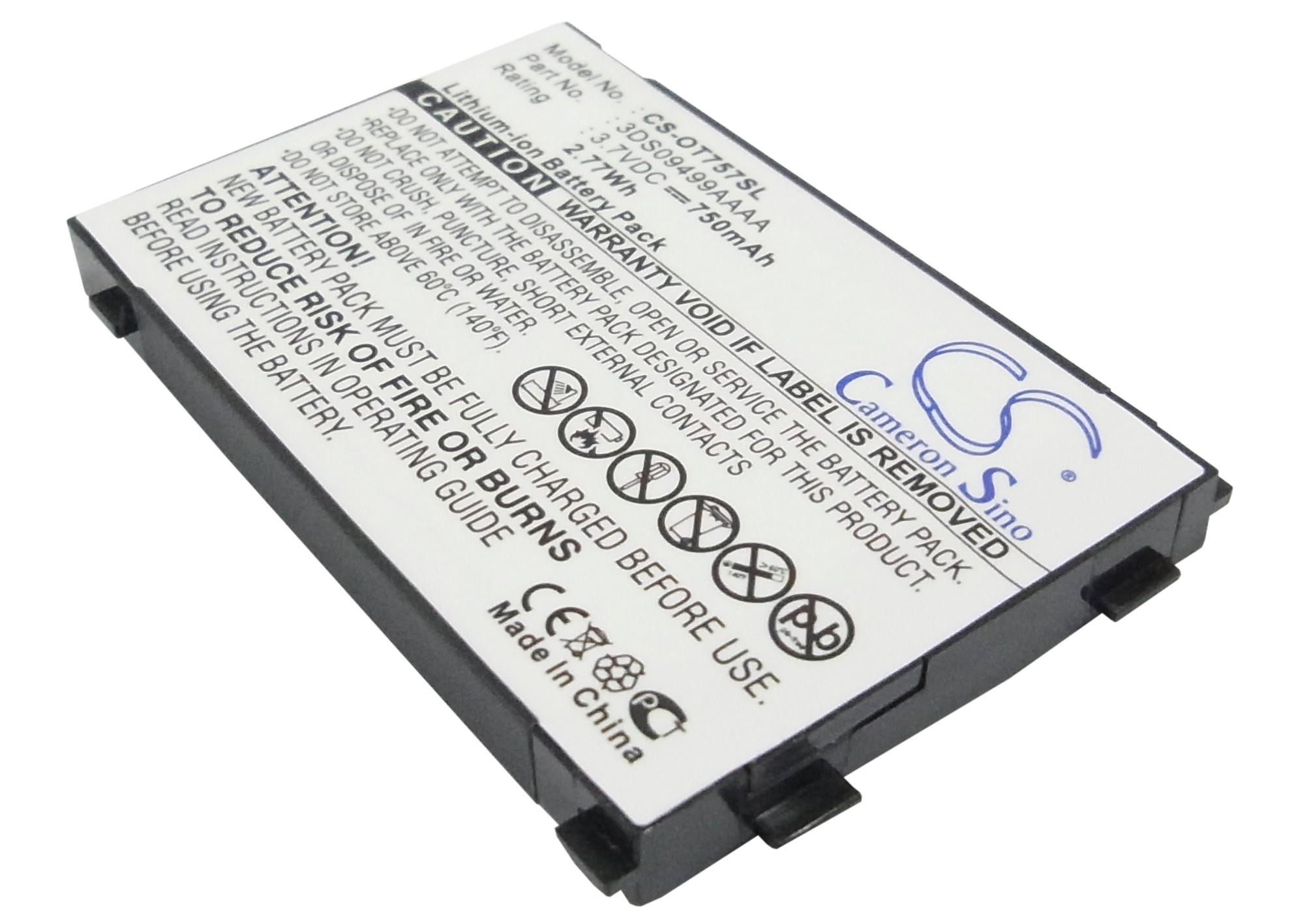 vintrons Replacement Battery For ALCATEL OT756,OT 756,OT757,OT 757,OT765,OT 765