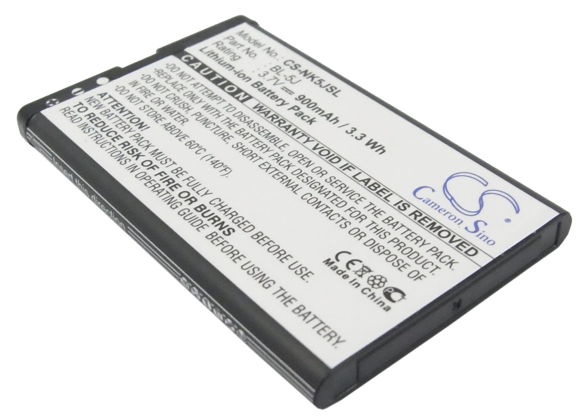 vintrons Replacement Battery For NOKIA 5800 XpressMusic,5800T,5900 XpressMusic,Asha 200,Asha 201,C3