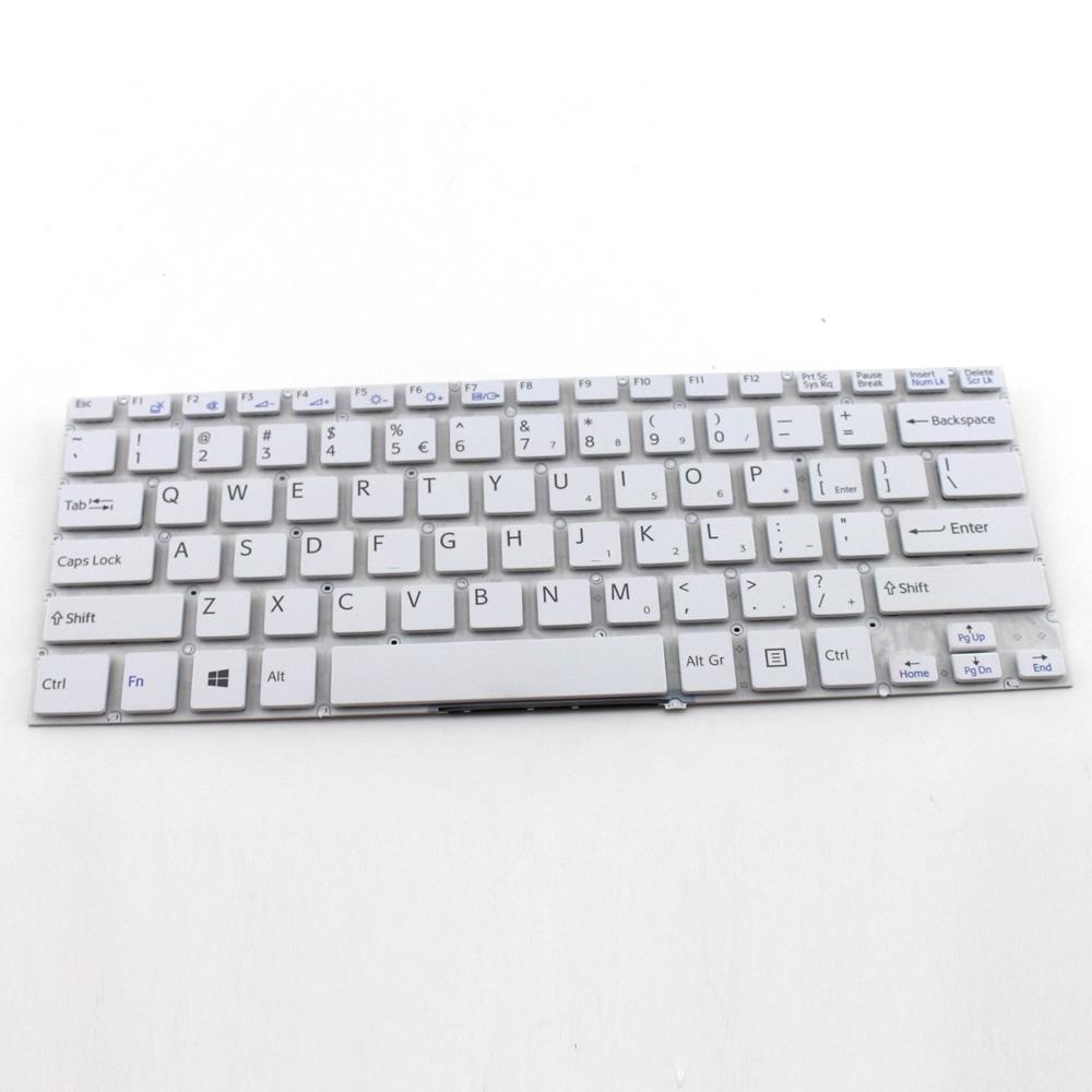 Replacement New White Laptop US Keyboard without Frame for SONY FIT 14E SVF 14E SVF14E ( not FOR fit 14 or fit 14A)? Series Part Number 149236731USX