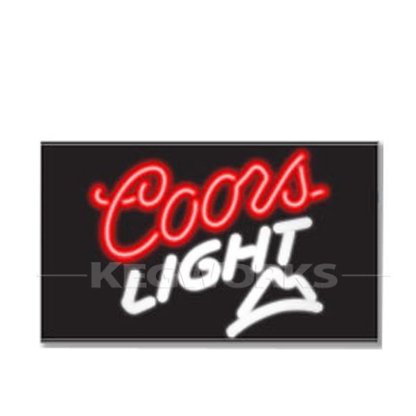 Coors Light Mountain Neon Bar Sign