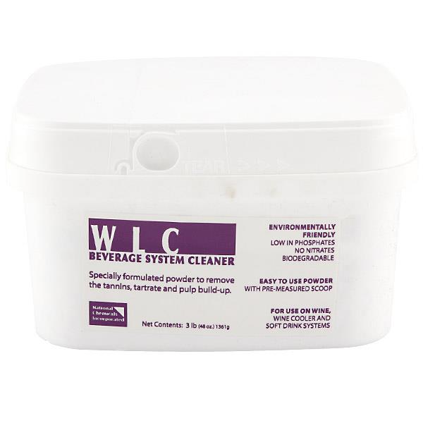 WLC Powdered Wine Line Cleaner: 8 Tub Case