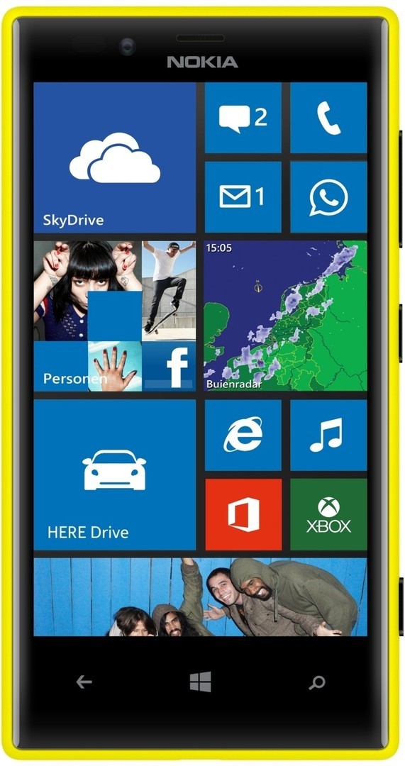 Nokia Lumia 720 Yellow Unlocked Quad Band GSM 3g Smartphone US Warranty  2G Network   GSM 850 / 900 / 1800 / 1900, 3G Network  HSDPA 850/900/1900/2100