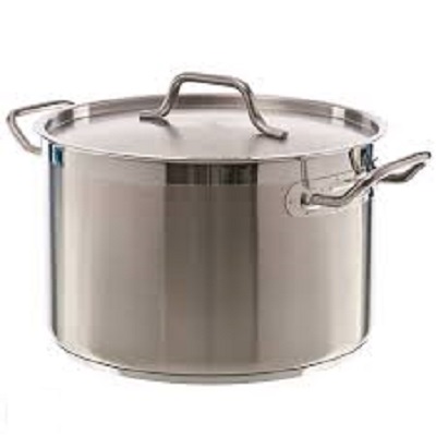 Stock Pot, 20 Qt Stainless Steel, GIFT BOXED