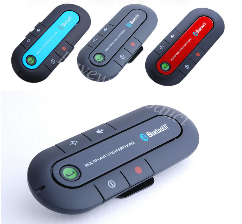 Bluetooth V3.0 handsfree speakerphone Bluetooth car kit with powerful speaker   Bluetooth Headsets & Accessories