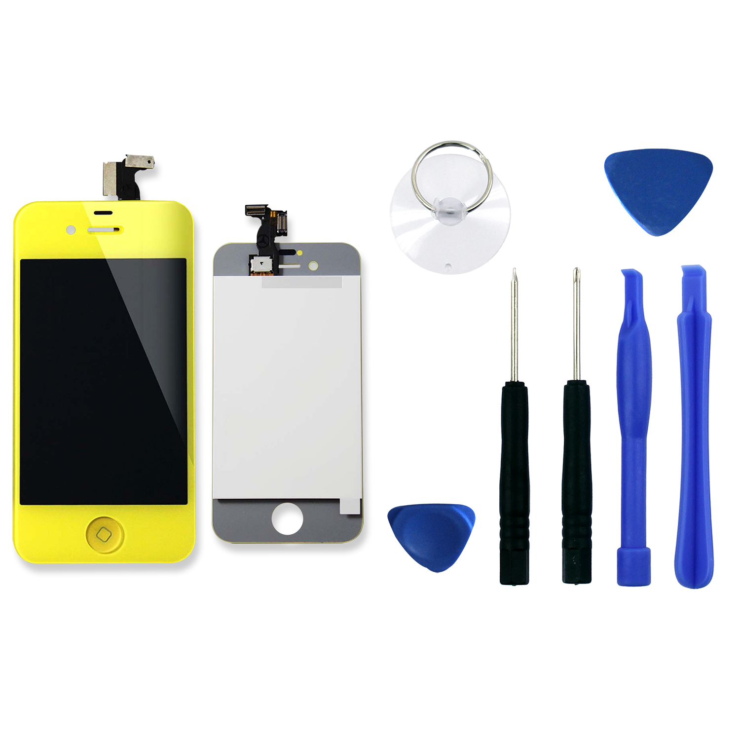Color LCD Screen Conversion + Digitzer Assembly with Tools For Apple iPhone 4 GSM