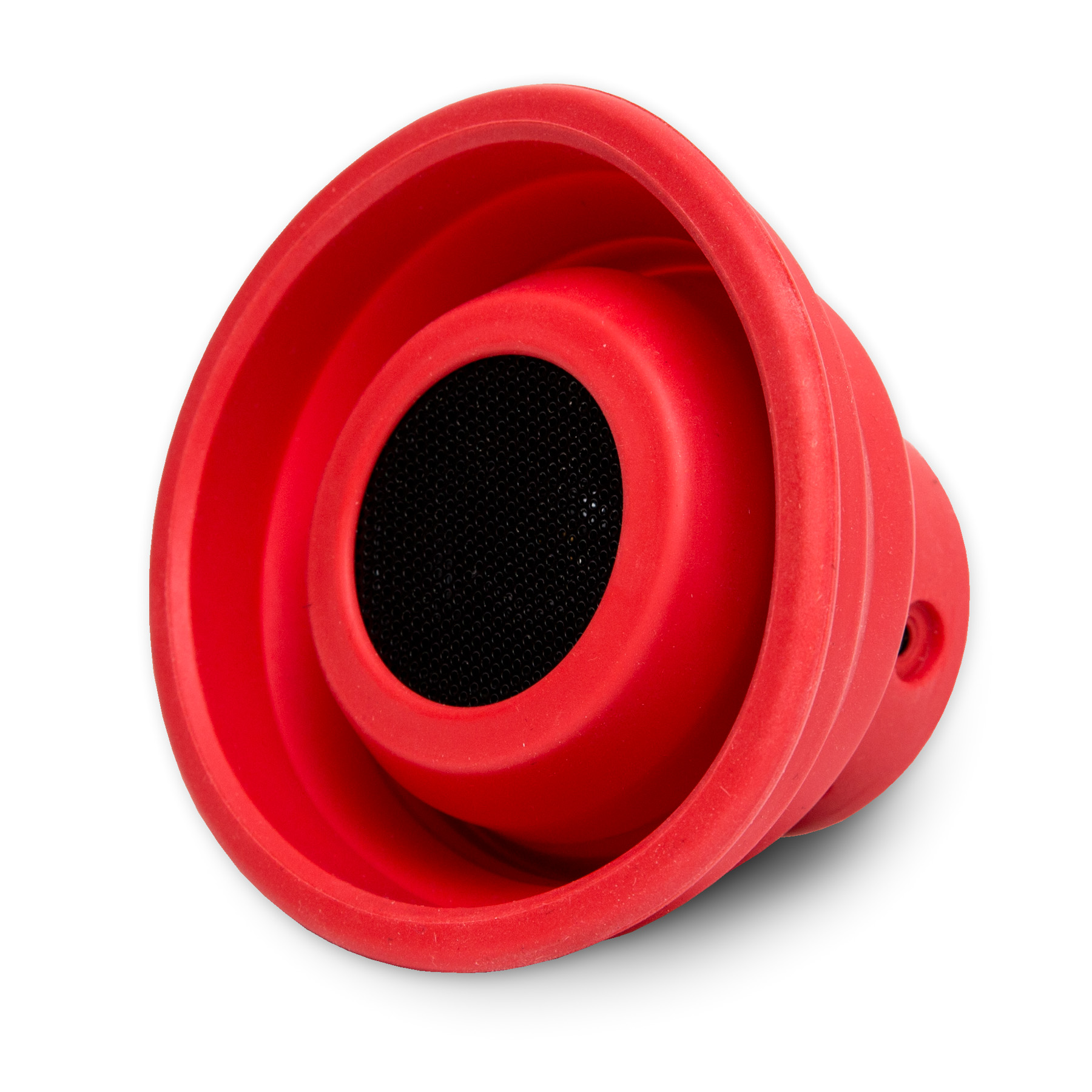 Oblanc SY SPK23055 X Horn Collapsible Portable Bluetooth Speaker   Red