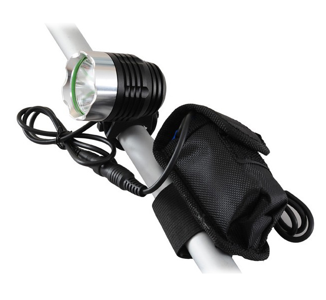 1800 Lumen CREE XML XM L T6 LED Bicycle Bike Cycling Lamp Flashlight Light Headlamp 3 in 1 with Pouch