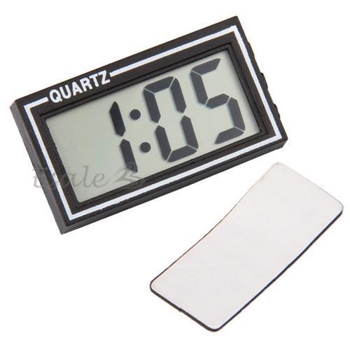 Digital LCD Car Dashboard Desk Date Time Calendar Clock