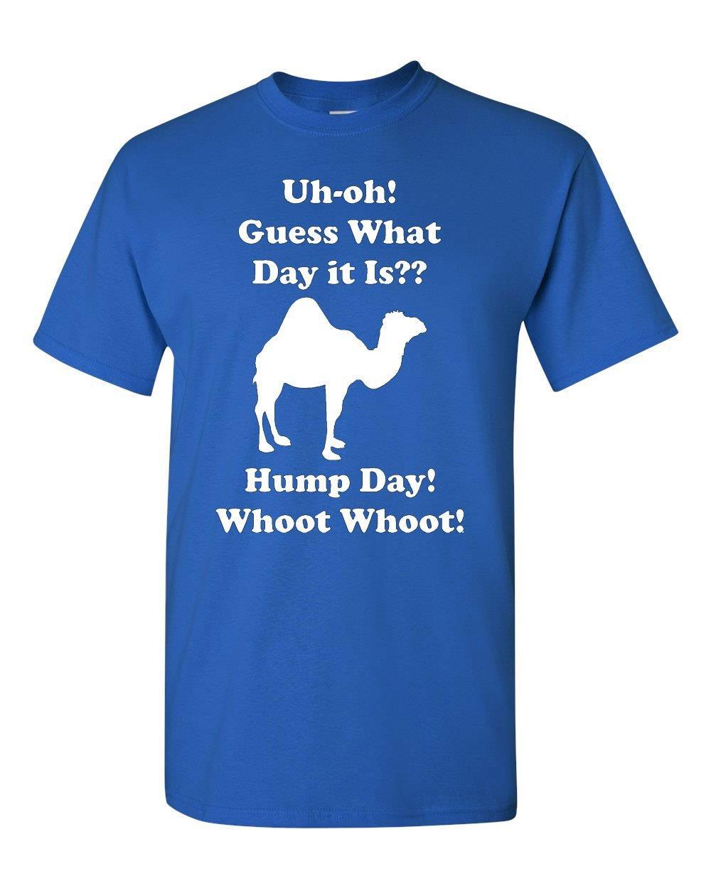 Hump Day! Camel Adult Funny T Shirt Tee