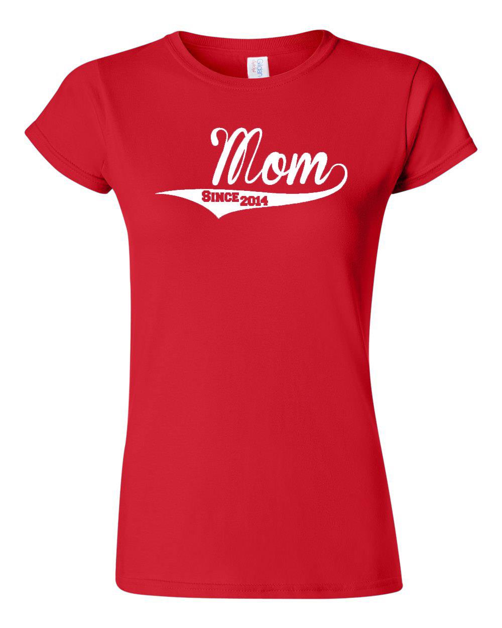 Junior Mom Since 2014 T Shirt Tee