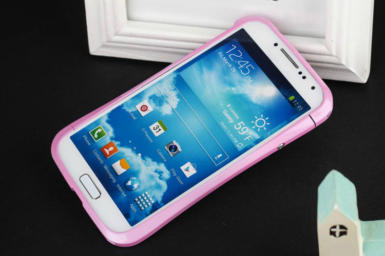 Yoursfs Luxury Aluminum Metal Bumper Case Frame For Samsung Galaxy S4 I9500 SAMS4B008 7