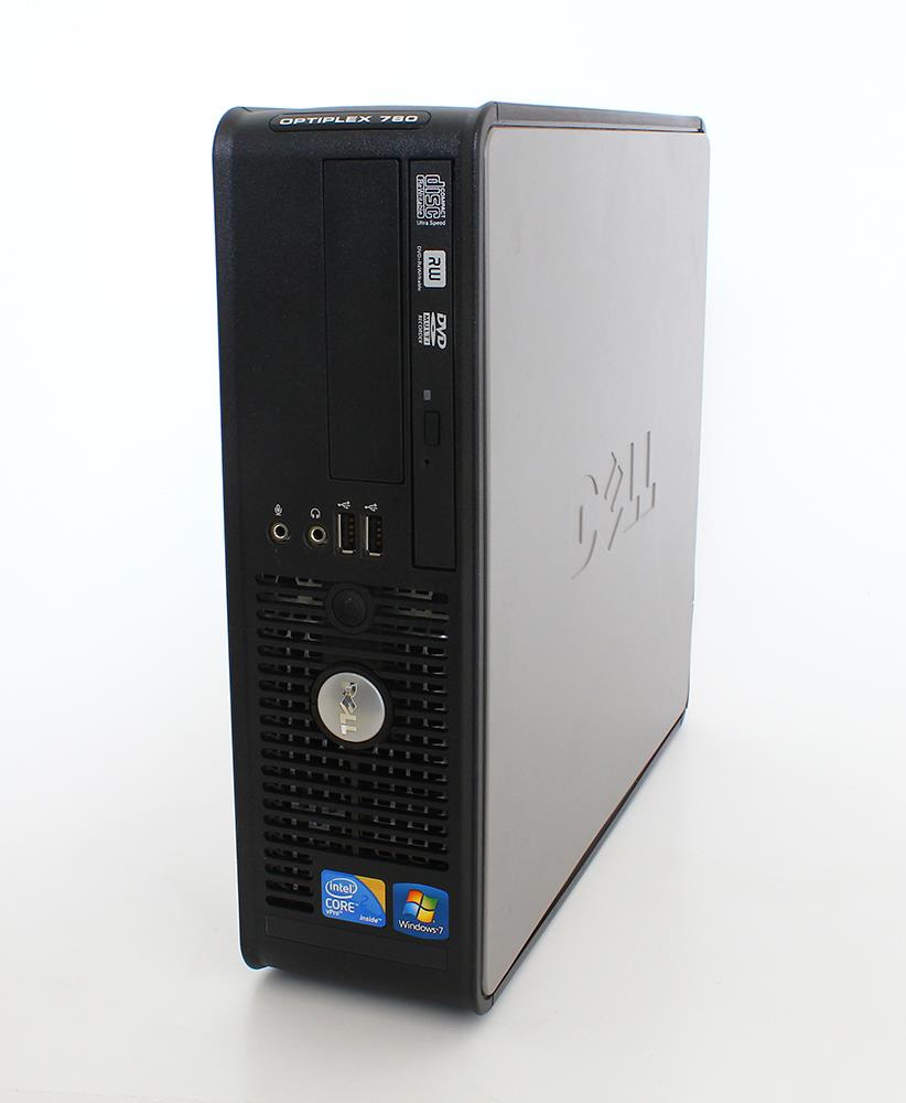 Refurbished Dell Optiplex 780 Desktop, SFF, Intel Core 2 Duo E8400 3.0Ghz, 4GB DDR3 RAM, 500GB Hard Drive, DVD, Windows 7 Professional x64