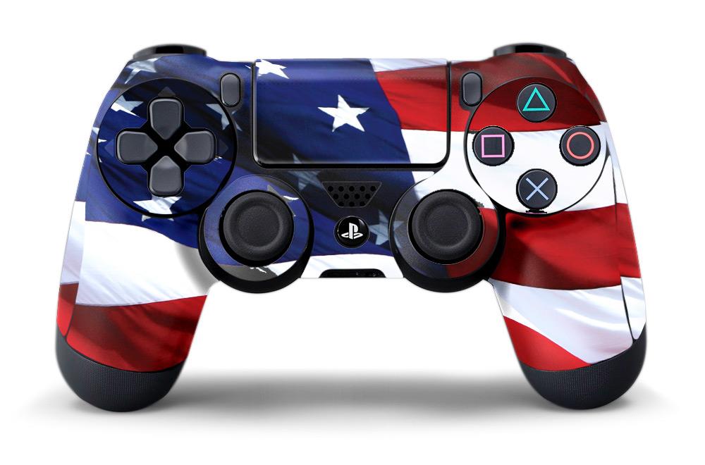 Sony PS4 PlayStation 4 Dualshock Controller Skin –  Stars & Stripes