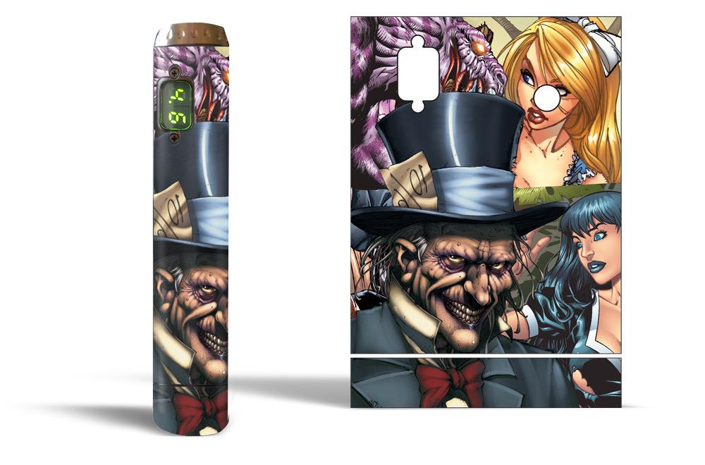 Designer Decal for Provari Provape Mini Vape   Mad Hatter