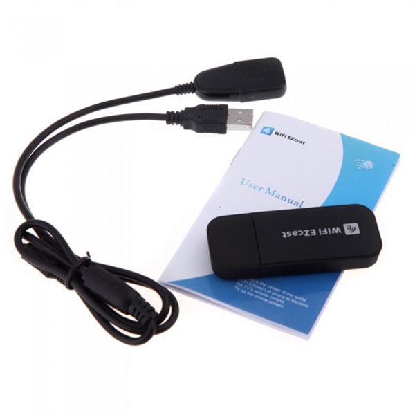 EZcast HDMI WiFi Display Dongle Receiver Adapter DLNA Miracast AirPlay Full HD 1080P Media Streaming