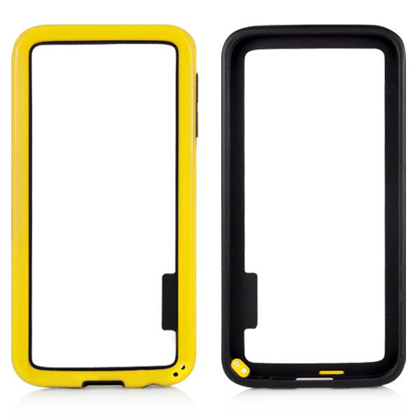 Thin TPU Bumper Frame Case For Samsung Galaxy S6 G9200   Yellow