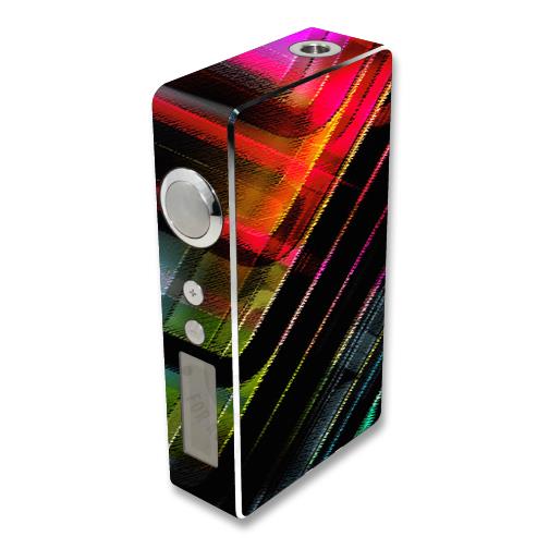 Skin Decal Wrap for Sigelei 100W Plus / 150W vapor mod vape Plaid Abstract