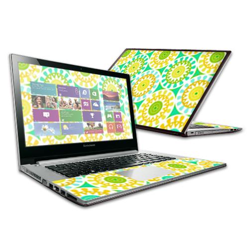 Mightyskins Protective Skin Decal Cover for Lenovo IdeaPad Z400 Laptop i5 3230 14" touch wrap sticker skins Slices