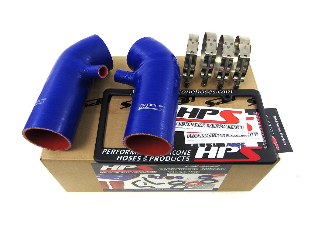 Infiniti 08 12 G37 3.7L HPS Blue High Temp Reinforced Silicone Post MAF Air Intake Hose Kit