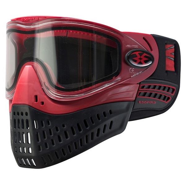 Empire E Flex Paintball Goggle Mask   Black/Red