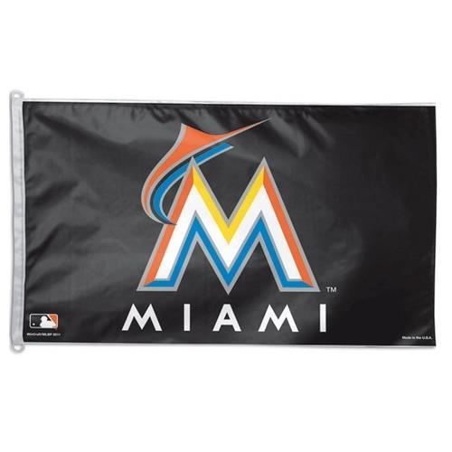 Miami Marlin 3 x 5 Sports House Flag