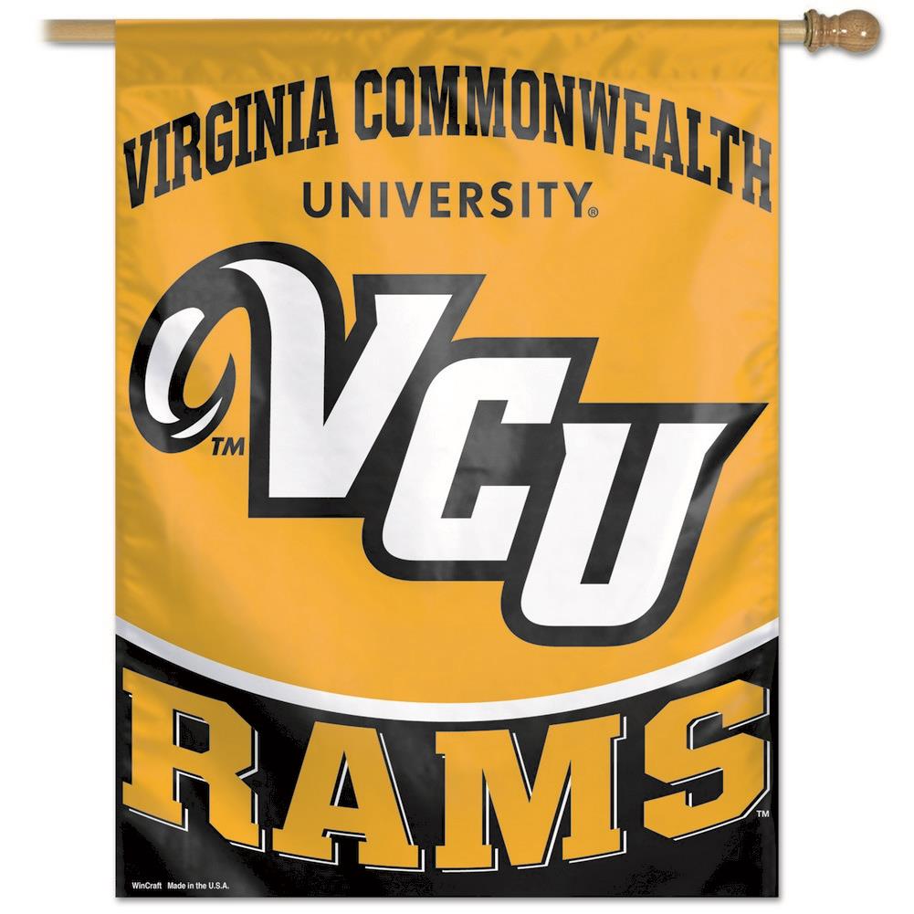 Virginia Commonwealth Rams Vertical Outdoor House Flag