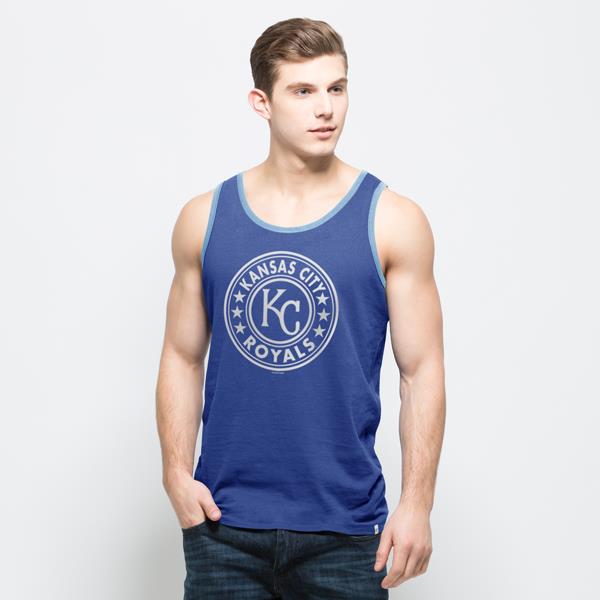 Kansas City Royals 47 Brand Blue All Pro Sleeveless Tank Top T Shirt (XL)