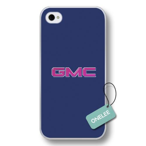 GMC Logo Hard Plastic Phone Case Cover for iPhone 4/4s