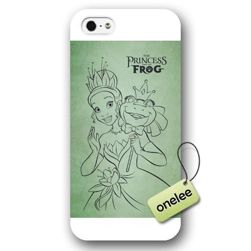 Disney Cartoon Princess and the frog Frosted Phone Case for iPhone 5/5s   Disney Princess Tiana iPhone 5/5s Case