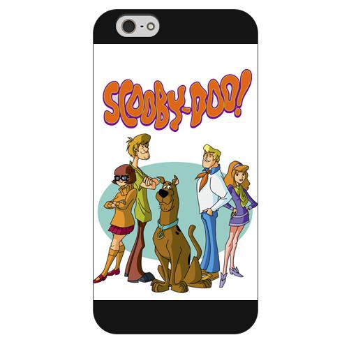 Onelee Scooby Doo Custom Phone Case for iPhone 6+ Plus 5.5", Scooby Doo Customized iPhone 6 Plus 5.5" Case, Only Fit for Apple iPhone 6 Plus 5.5" (Black Frosted Shell)