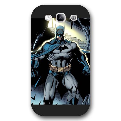 Onelee   Customized Personalized Black Frosted Samsung Galaxy S3 Case, The Joker, Batman Logo, Batman Samsung S3 case, Only fit Samsung Galaxy S3