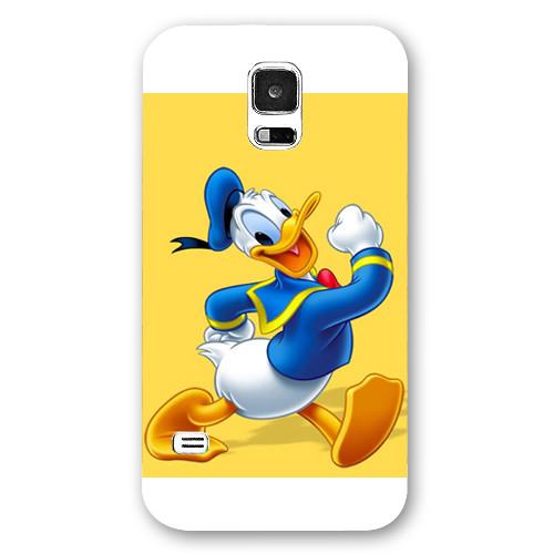 Customized White Frosted Disney Donald Duck Samsung Galaxy S5 Case