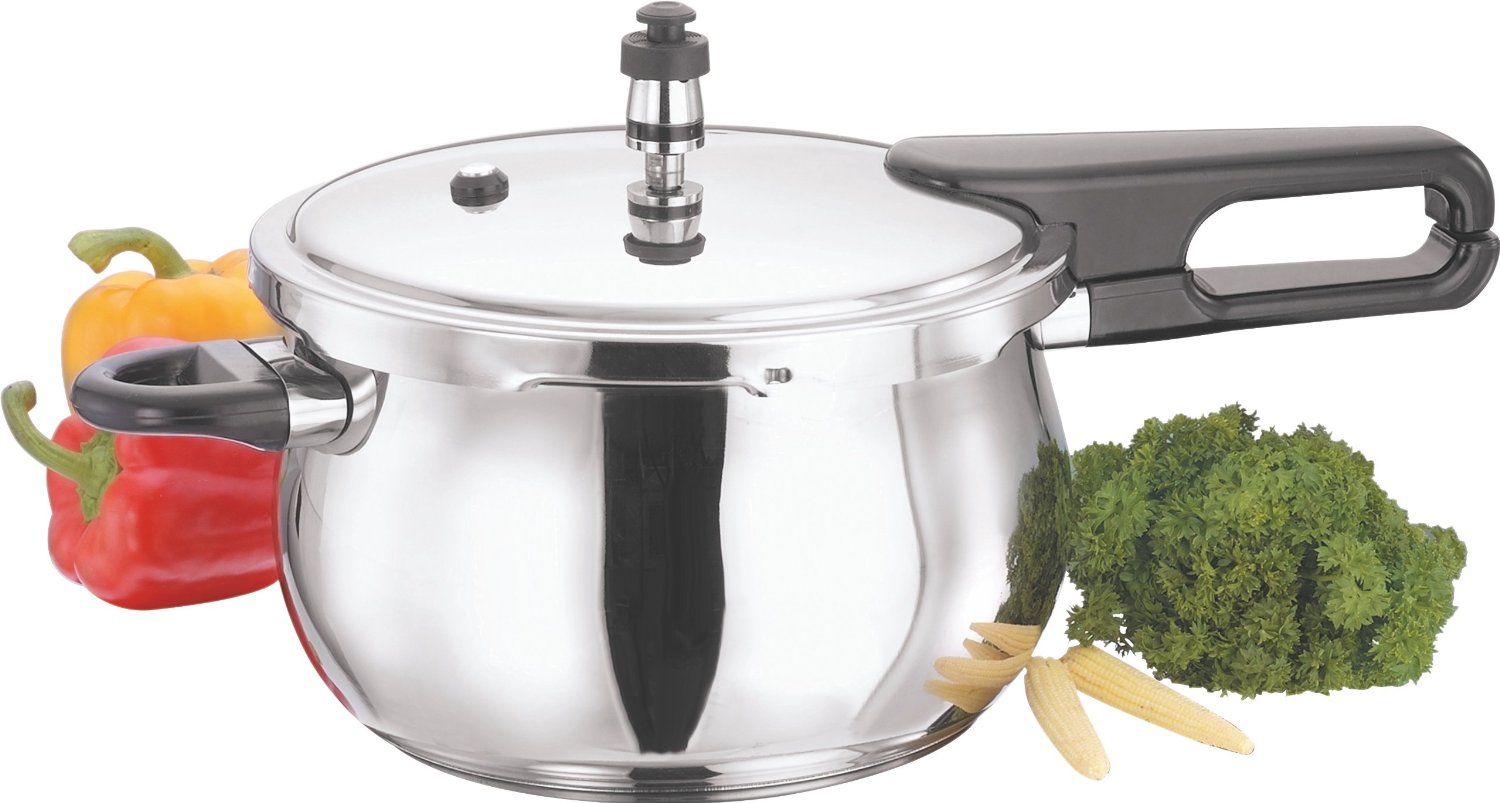 Butterfly Blue Line Stainless Steel Pressure Cooker, 3 Liter