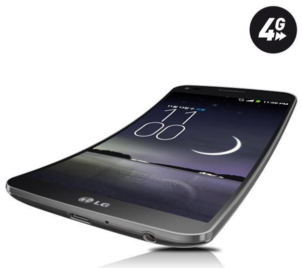 LG G Flex   titanium silver   Smartphone