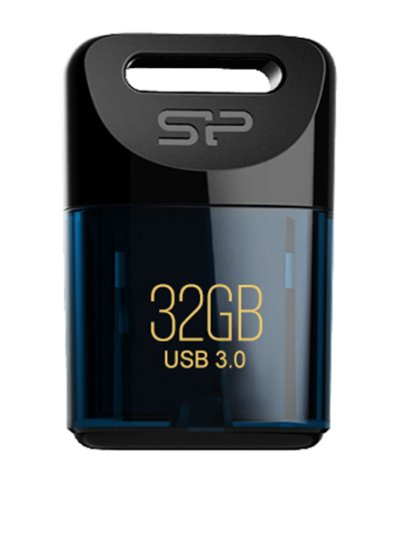 Silicon Power 32GB USB 3.0 J06 Jewel Flash Drive, Deep Blue