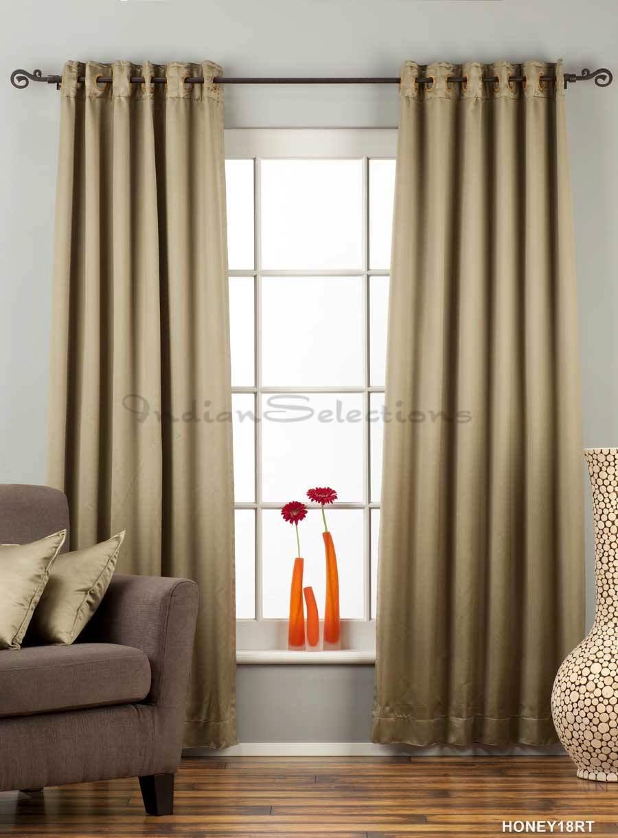 Olive Green Ring/Grommet Top 90% blackout Curtain/Drape/Panel  80W x 84L Piece