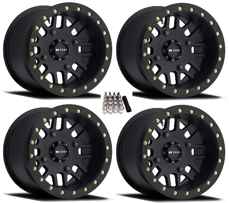 Method 406 Beadlock ATV/UTV Wheels/Rims Black 14" Polaris RZR 1000 XP / Ranger 900 XP