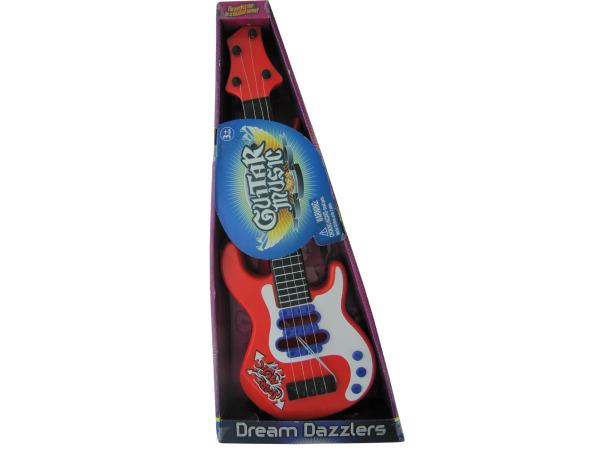 Toy Rock Guitar with Strap   Set of 1 (Toys Musical Toys)   Wholesale