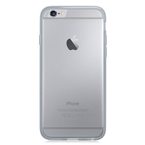 for Apple iPhone 6 Smoke Clear Front Rear TPU Cover Case