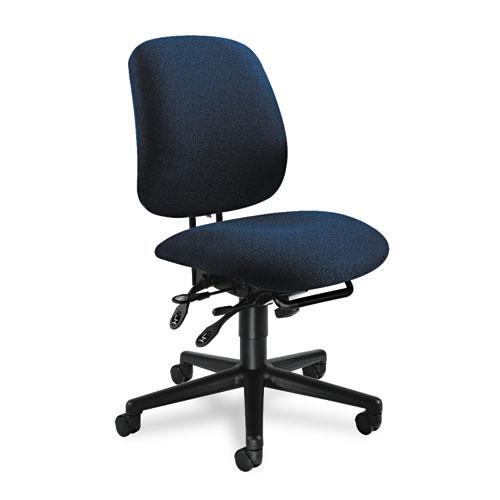 High Back Task Chair,26"x29 1/2"x43 1/4",Blue HON7708AB90T