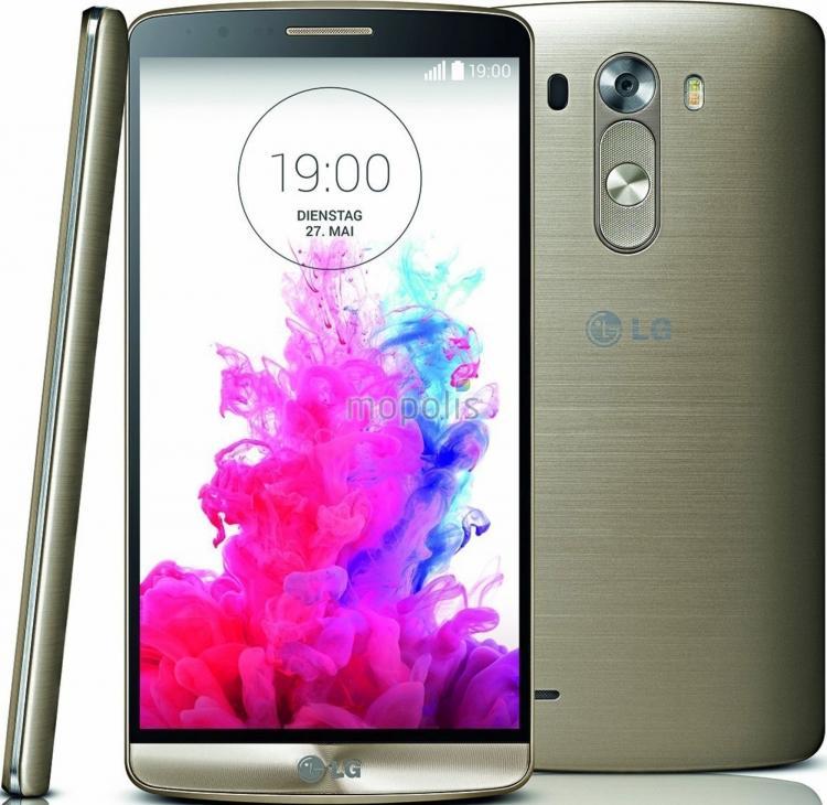 LG G3 D855 32GB Gold Factory Unlocked Smart Phone 5.5" 3GB Ram Quad Core 2.5GHz Snapdragon 801