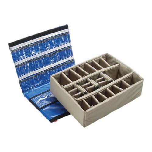 Pelican 1550 EMS Accessory Set, Lid Organizer and Divider Kit #1550 406 200